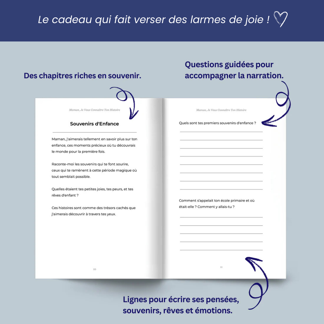 Journal : "Je veux connaître ton histoire"