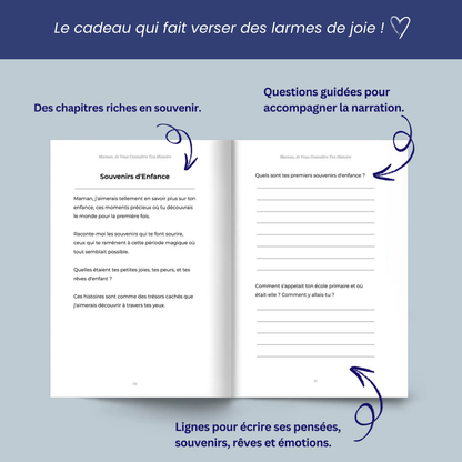 Journal : "Je veux connaître ton histoire"